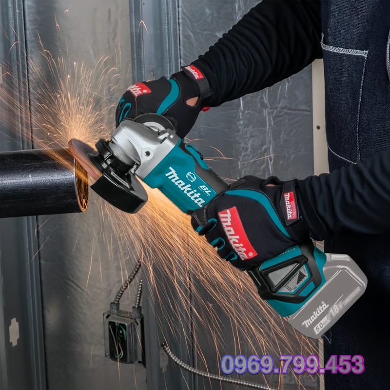 Makita DGA514Z là máy mài góc 18V không chổi than mạnh mẽ