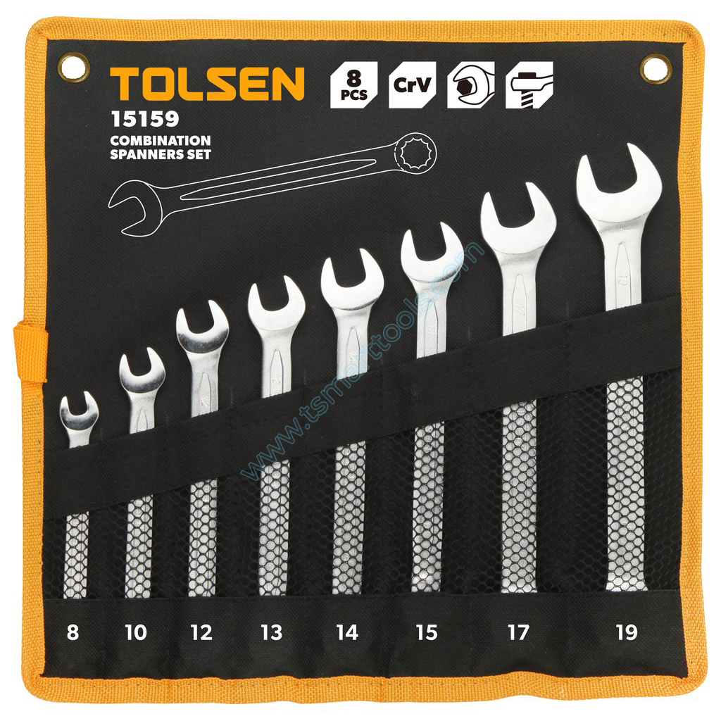Bộ 8 chìa khóa miệng Tolsen 15159