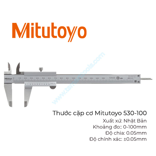 Thước cặp cơ Mitutoyo 530-100