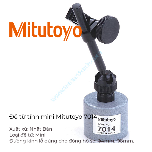 Đế từ tính mini Mitutoyo 7014