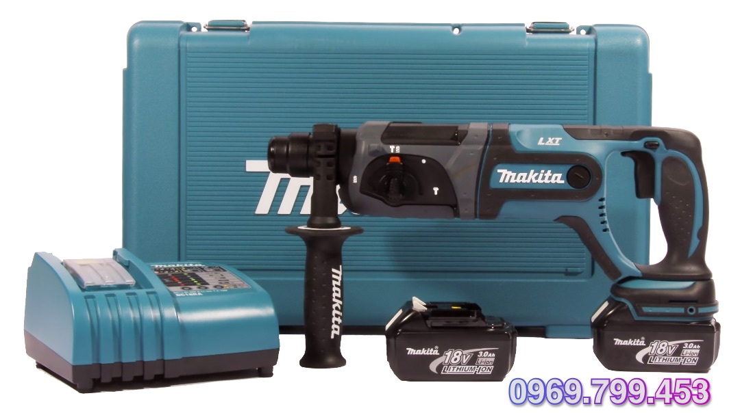 Máy khoan búa dùng pin Makita BHR241RFE