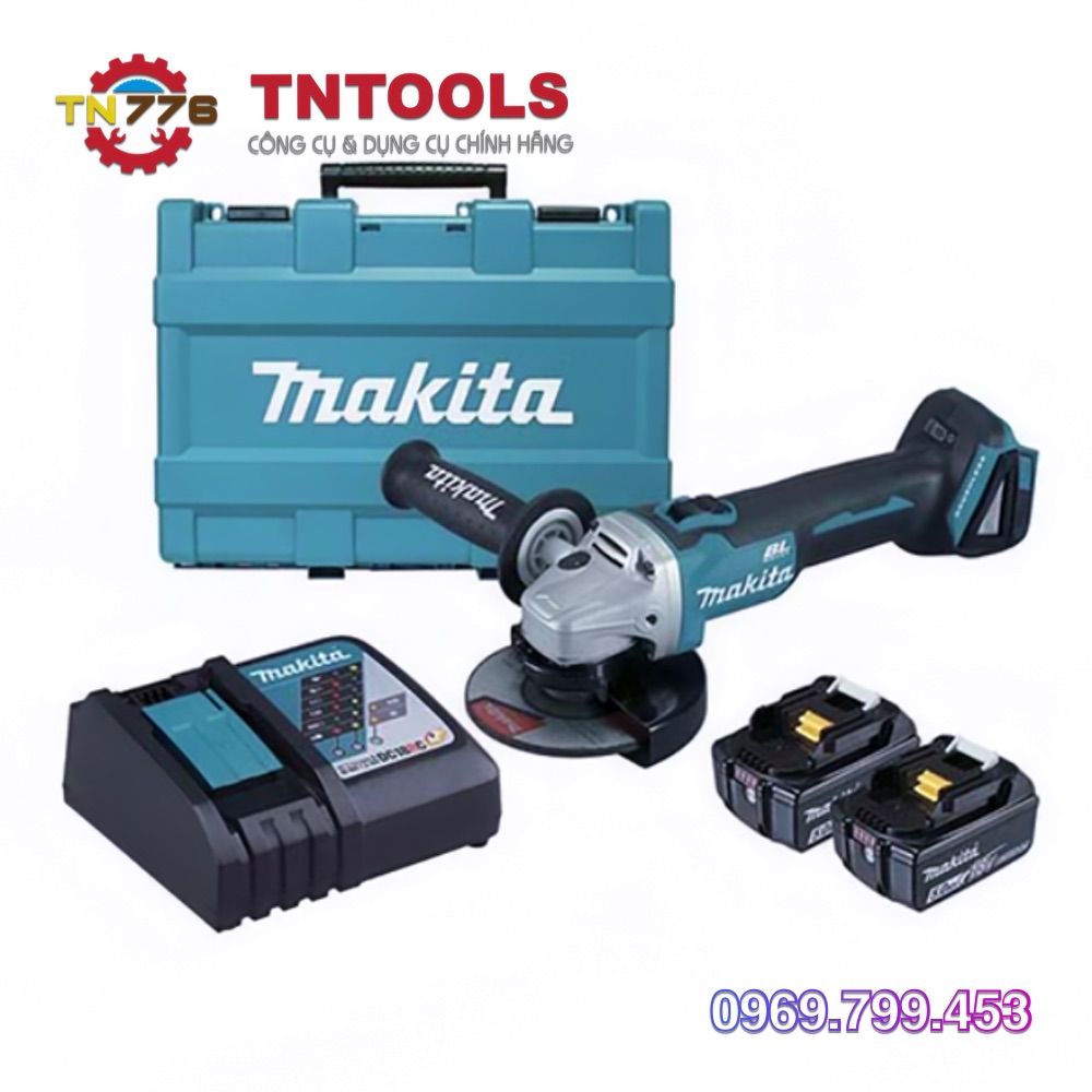 Máy mài góc dùng pin 18V Makita DGA514RTE