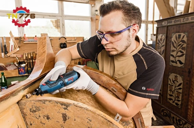 Máy cắt xoay đa năng pin Bosch GRO 12V-35 (SOLO)