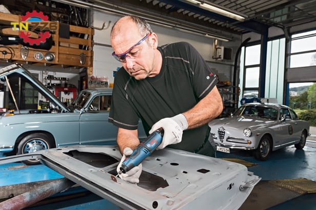 Máy cắt xoay đa năng pin Bosch GRO 12V-35 (SOLO)