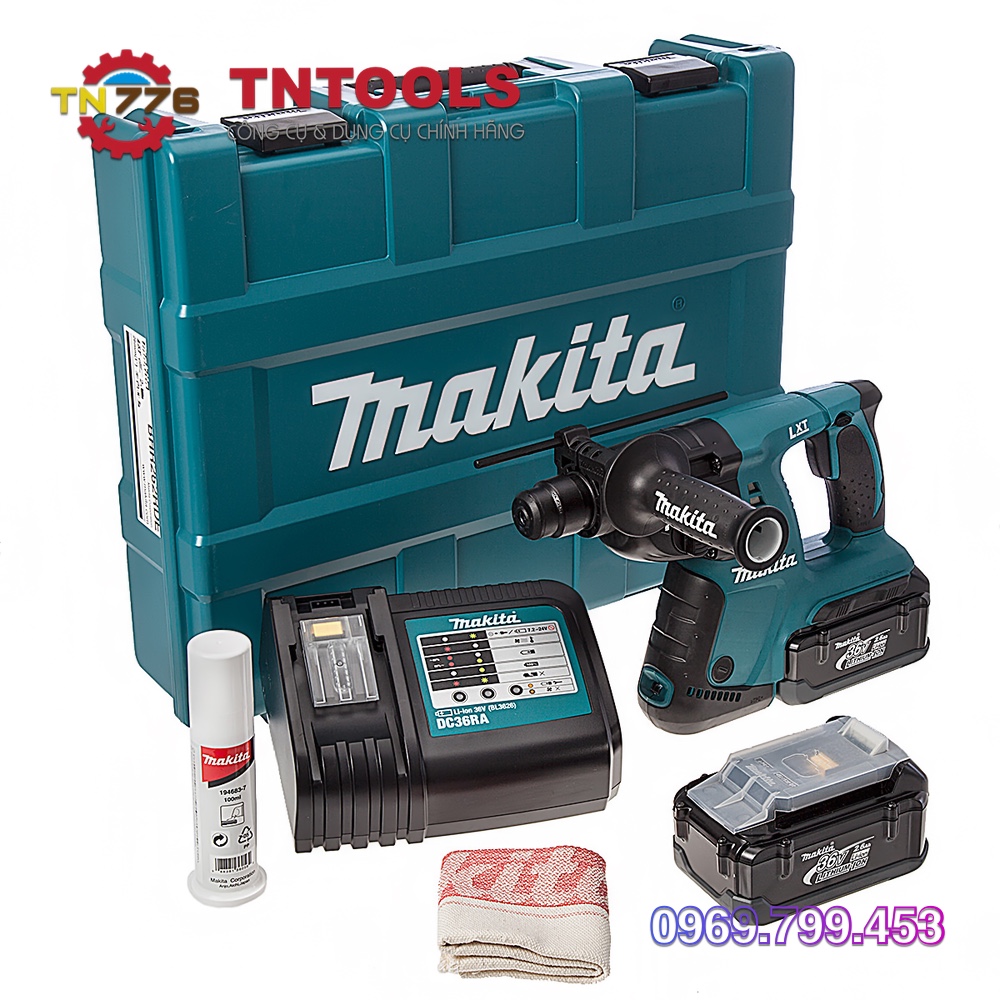 Máy khoan PIN Makita BHR262RD