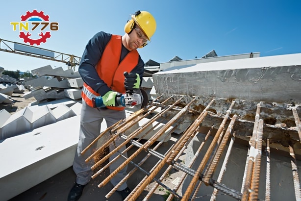 Máy mài góc dùng pin Bosch GWS 18V-10