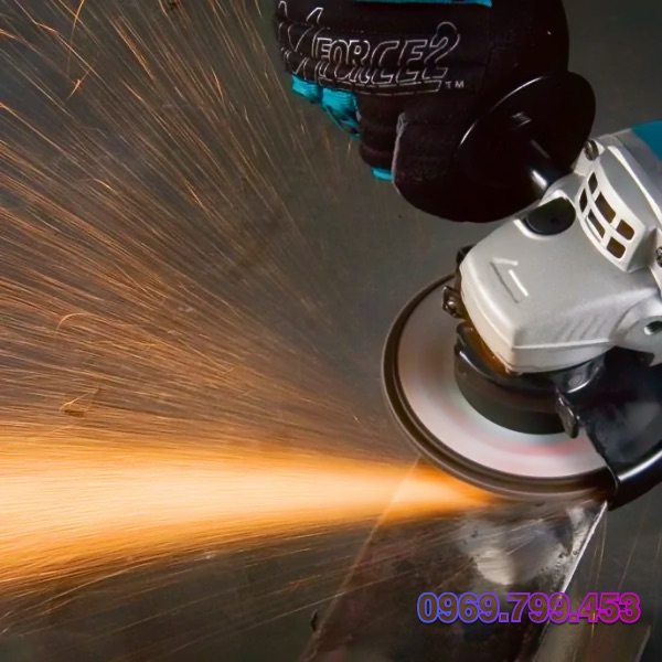Máy mài góc dùng pin 18V Makita DGA408RTJ1