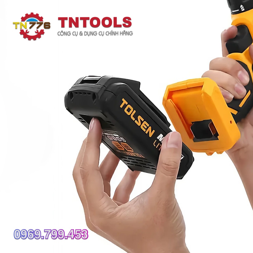 Máy mở ốc vít dùng PIN Tolsen 79016